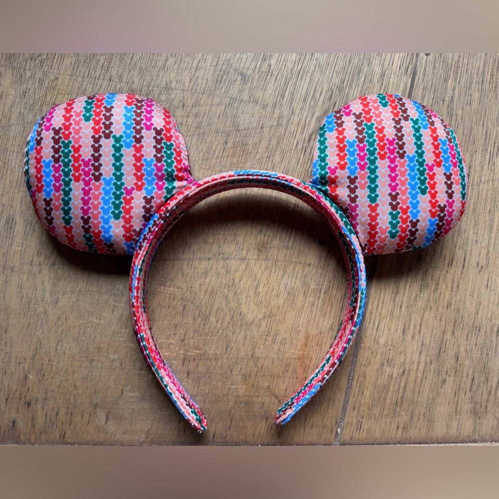 Vera Bradley Disney colorful pattern Mickey Minnie Ears Headband